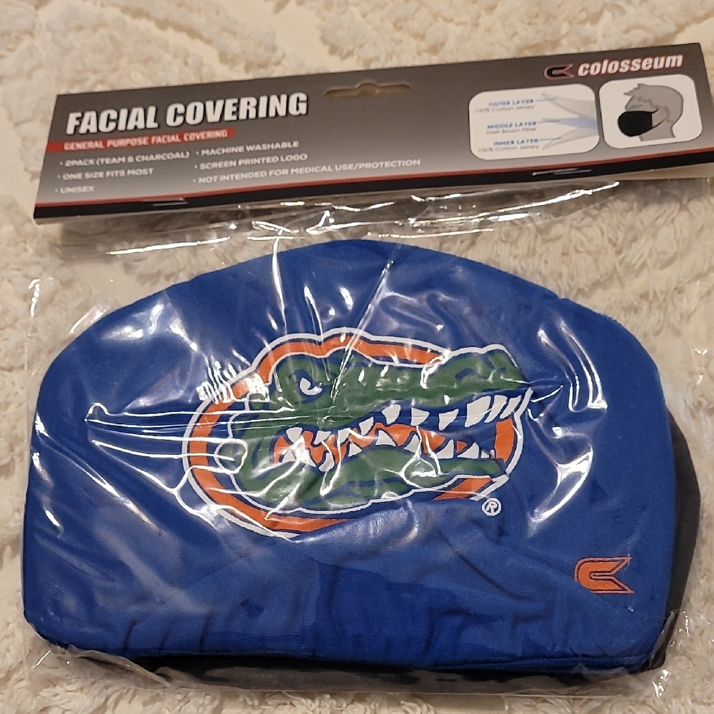 Colosseum Blue Gator Face Mask